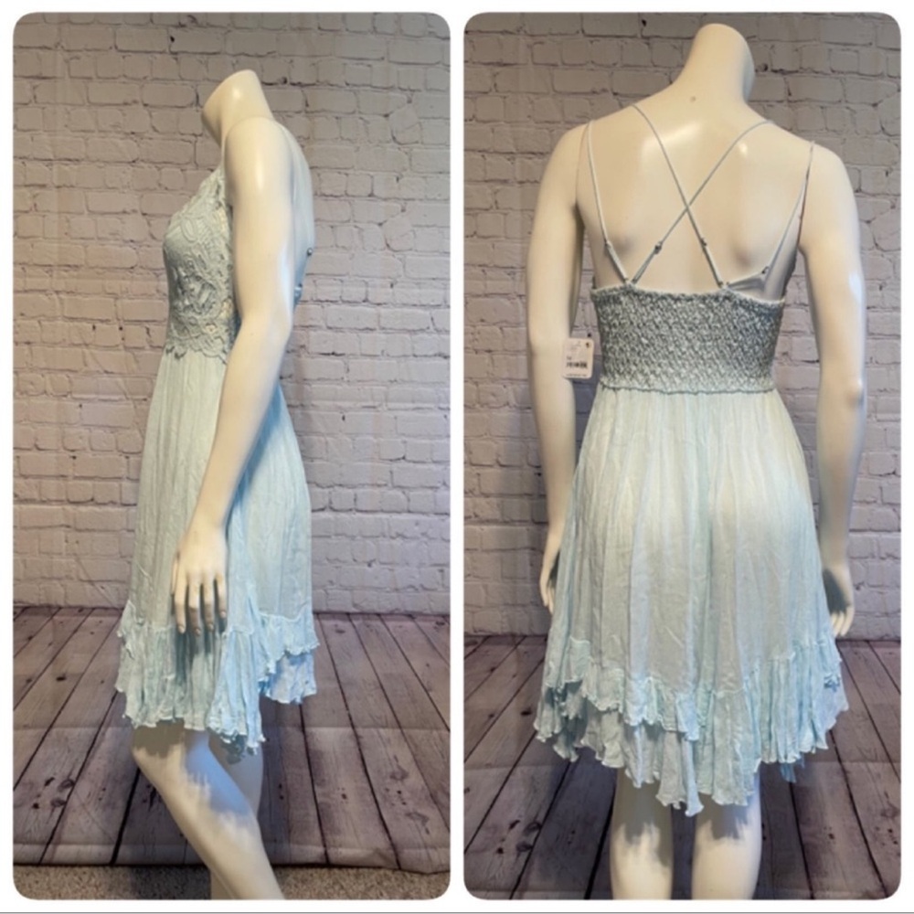 Free People ADELLA MINI DRESS SIZE XSMALL - Picture 15 of 16